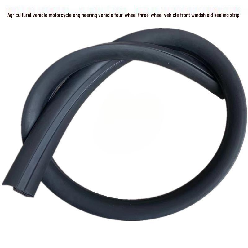 Agricultural Vehicle & Motorcycle Front Windshield Rubber Sealing Strip for Three/Four-Wheeled Models & Trucks