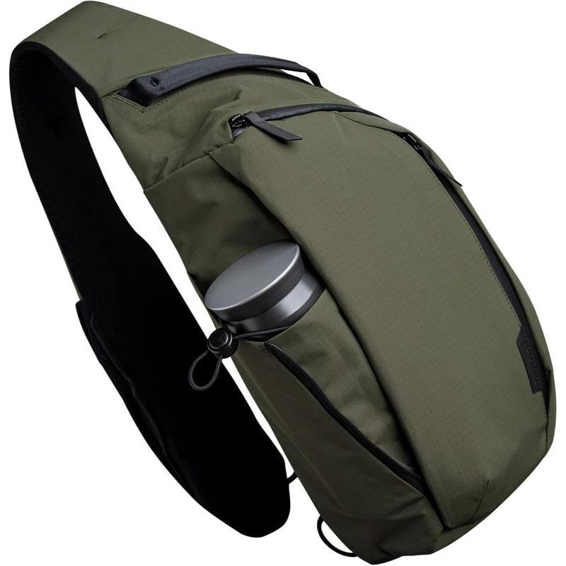 

Men s Versatile Lightweight Crossbody Chest Bag for Casual, Cycling, Commuting, and Travel зелёный