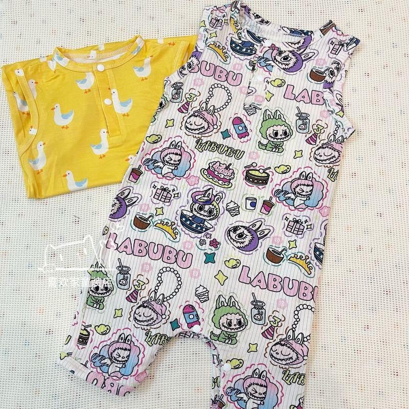25Th Summer New Style Cute Cartoon Penguin and Seagull Print Vest Jumpsuit Labu 73