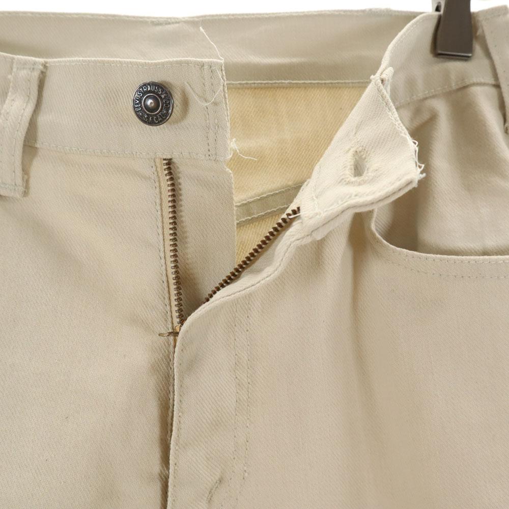 Levi's 70s Big E Vintage Long Pants Beige Men's Used