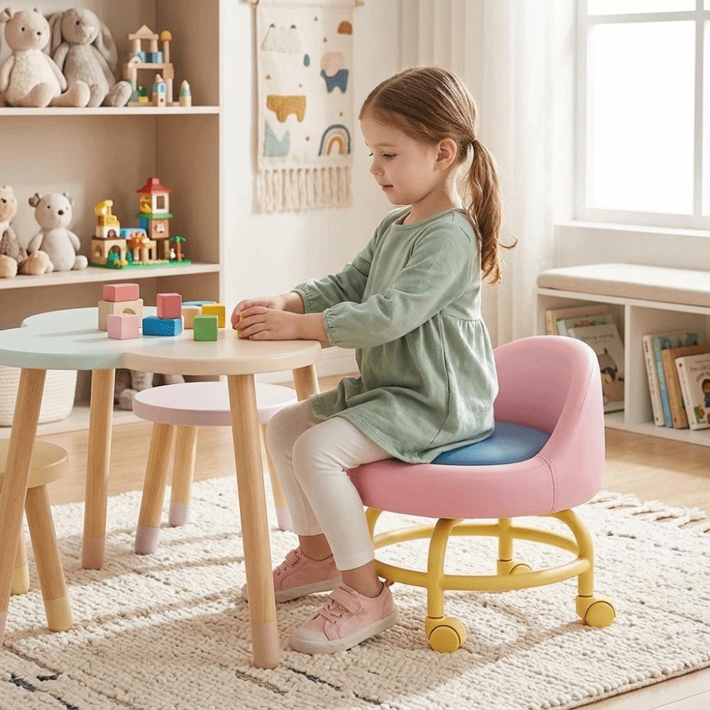 Anti-Slip Low Stool Plastic Small Chair Sturdy Portable Chair  Kids