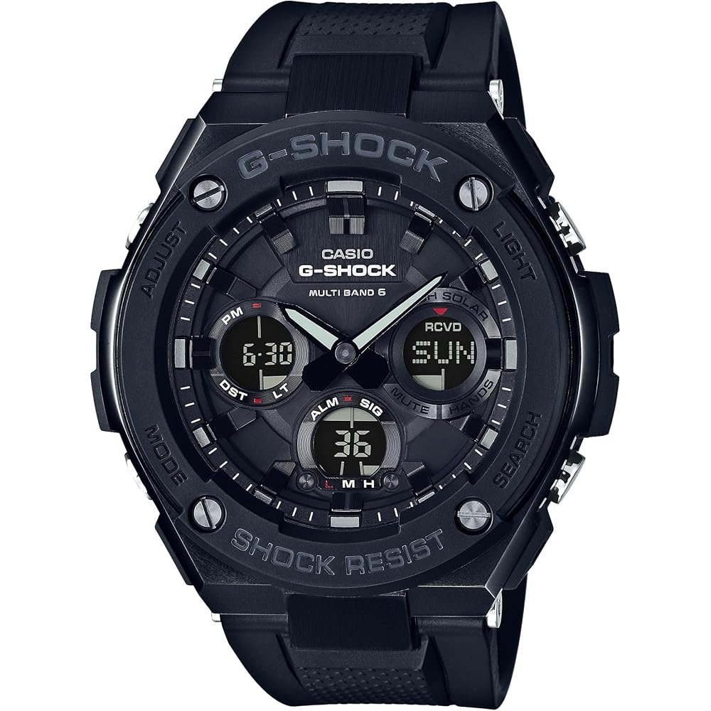 [Casio] G-Shock Watch 【Domestic Genuine Product】 G-STEEL Radio Solar GST-W100G-1BJF Black