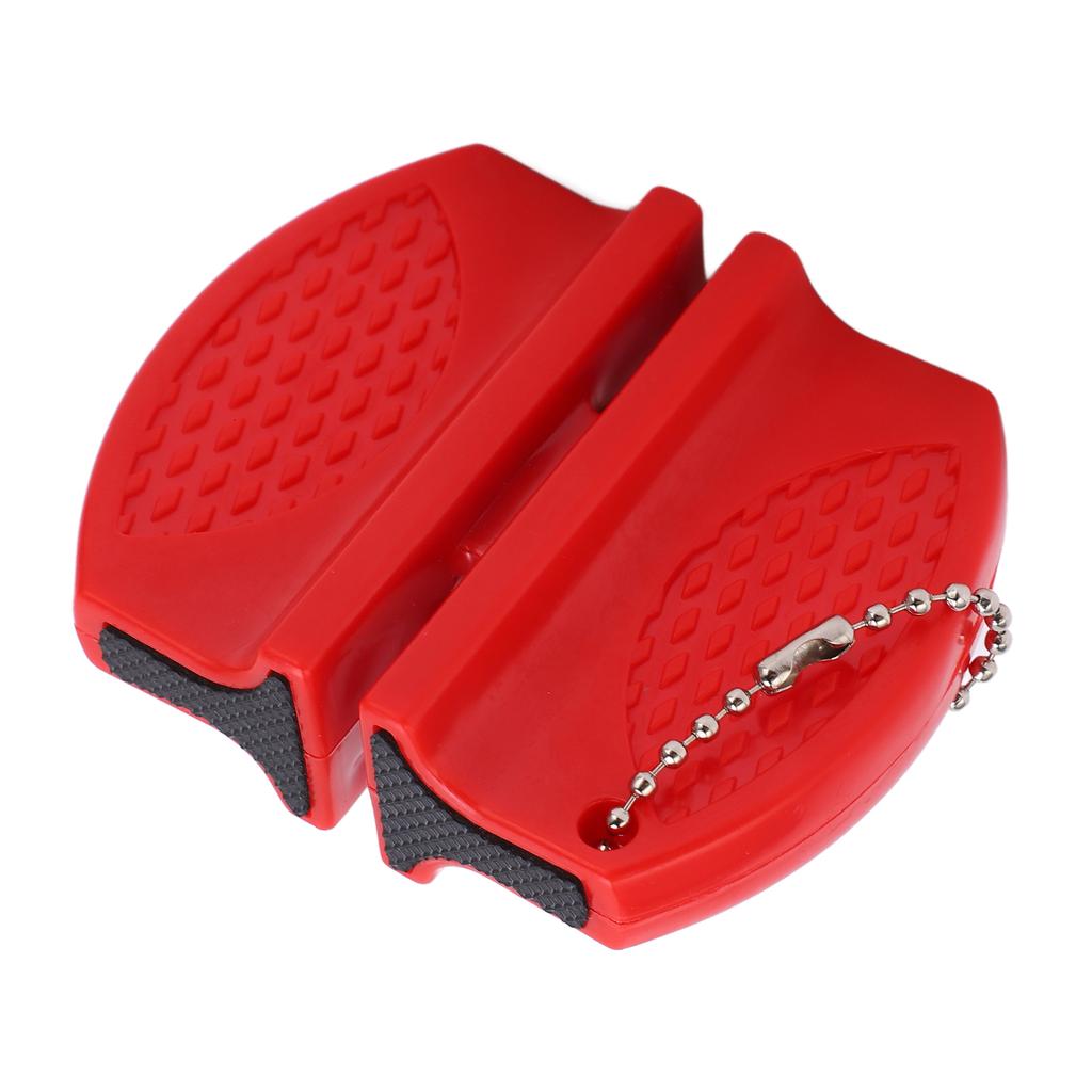 Portable Mini Knife Sharpener Multifunctional Double Sided Pocket Knife Sharpener for Outdoor