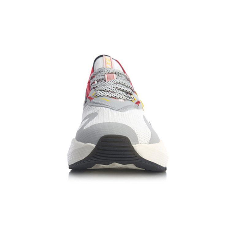 Li Ning Exceed Slip Resistant, Abrasion Resistant, Breathable, Lightweight Low Top Casual Shoes Women's Vermilion AGLQ028-1