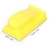 Hand Hand Sanding Pad Hand Sanding Block with PU Foam Material for Manual Fine Polishing Sander,