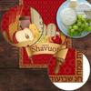 Shavuot Linen Table Runners The Feast of Weeks Jewish Pilgrim Festival Holiday Kitchen Dinning Table Runners Party Decoration