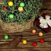60pcs Mini Artificial Foam Apples Colorful Cabinet Wedding Table Decorations Christmas Gift Decorations