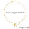 Titanium Steel Love Pendant Necklace Light Luxury Pearl Fringed Neck Chain Niche Design Clavicle Chain Jewelry