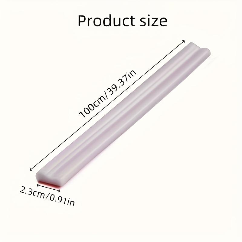 

2 рулона, 39,37 дюйма Элегантные самоклеящиеся декоративные полосы из ТПЭ - Мягкие, гибкие, подходят для стен, полов, шкафов - Легкая установка 2 Rolls