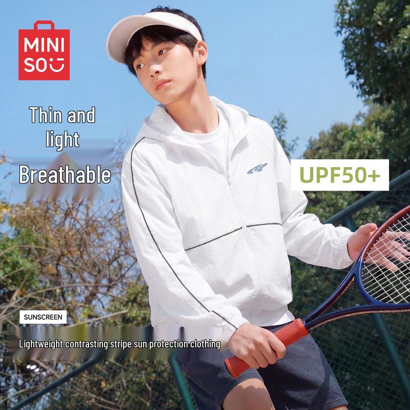 MINISO Men's Lightweight UPF50+ Sun Protection Hoodie