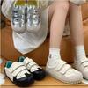 Velcro Little White Women's Autumn New Fashion Versatile Low Heel Platform Casual Shoes