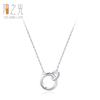 Tancise S925 Sterling Silver Luxusný osobný náhrdelník s príveskom Dámsky klasický náhrdelník s prílivom na párty darček na párty