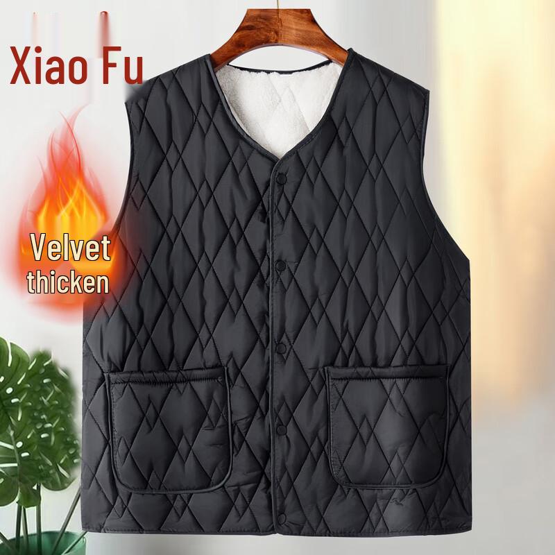 Damen Übergröße Fleecegefütterte Weste