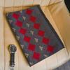 Men's plaid scarf winter new thickened warm versatile including wool scarf