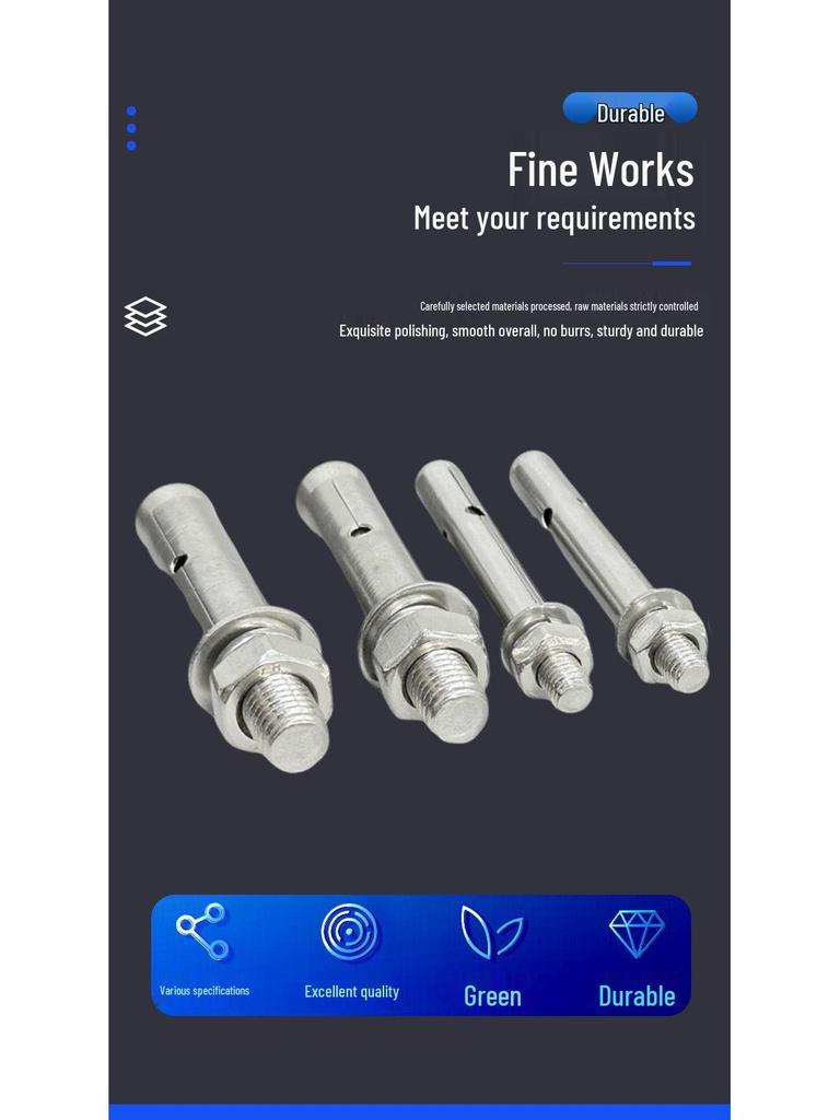 201 Stainless Steel Heavy-Duty Expansion Bolt