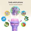 Children's Multi-Pattern Projection Flashlight: Educational Dinosaur & Ocean Bedtime Toy