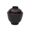 With Lid Miso Soup Bowl Soup Container Double Color Japanese Rice Bowl Japanese Bowl Dining Accessories