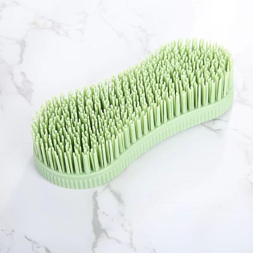 1Pcs Hard Bristle Horse Grooming Brush Colorful Equestrian Massage Tool  for Effective Cleaning Care