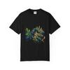 Emerald Siege Stone Giant Graphic T-Shirt Black Front Print Comfort Colors 1717