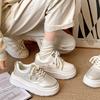 Fashion Platform White Shoes Board Shoes Women's Lightweight Casual Sports Shoes