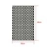 Car Rear Tail Light Cover Black/White Honeycomb Sticker Tail-lamp Decal Accessories