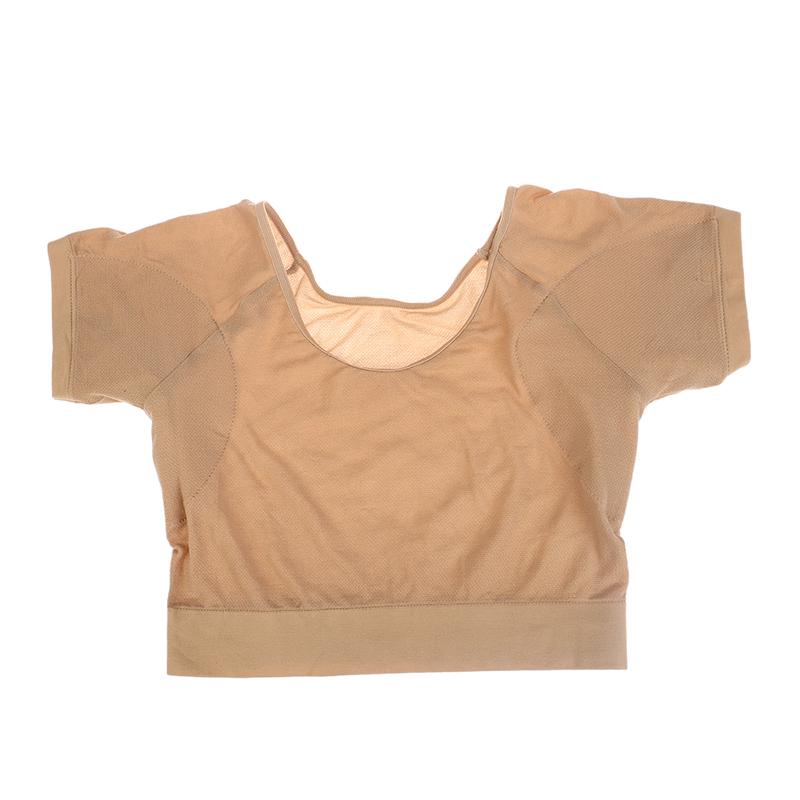 T-Shirt Shape Sweat Pads Washable Armpit Sweat Pads Reusable Underarm Perfume Absorbent Guards Shield Deodorant For Women Girls