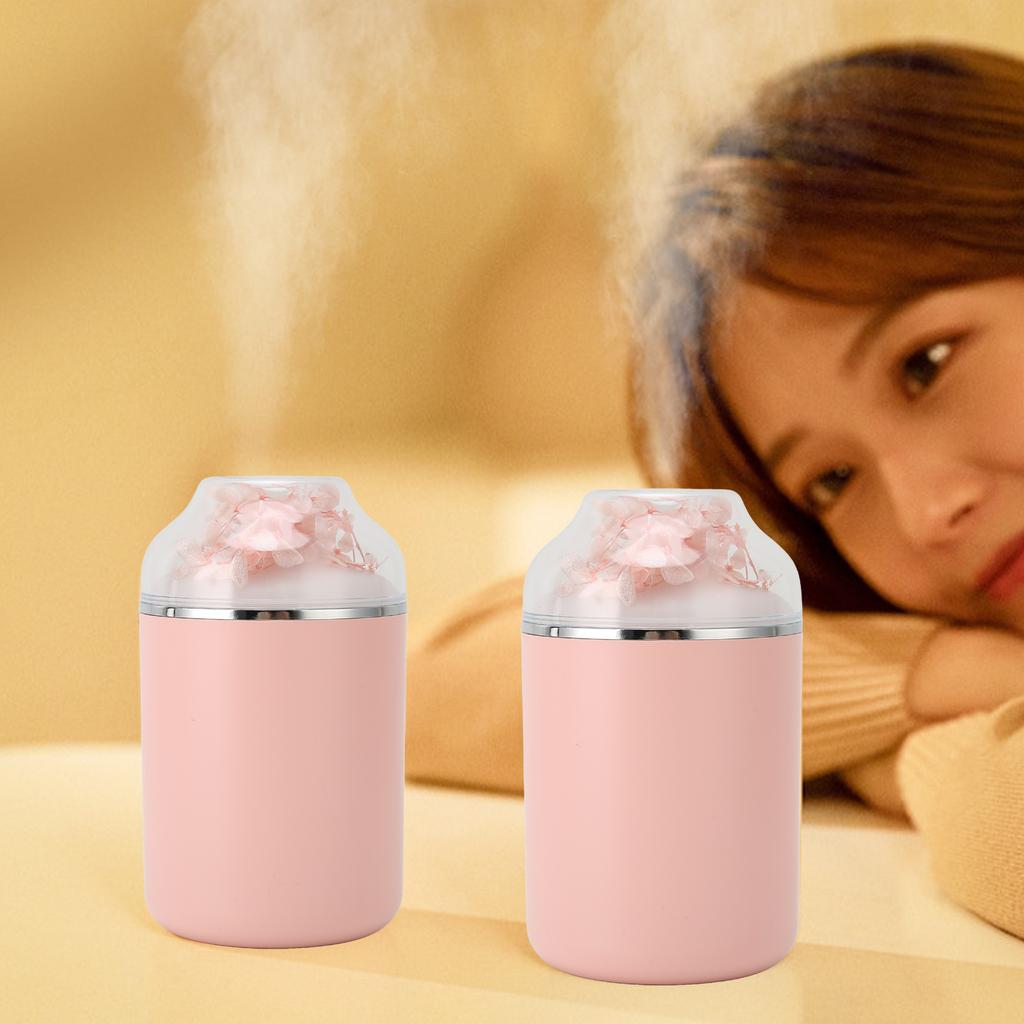 Humidifier Immortal Flower Shape Household Large Fog Volume Silent Essential Oil Diffuser Humidifier