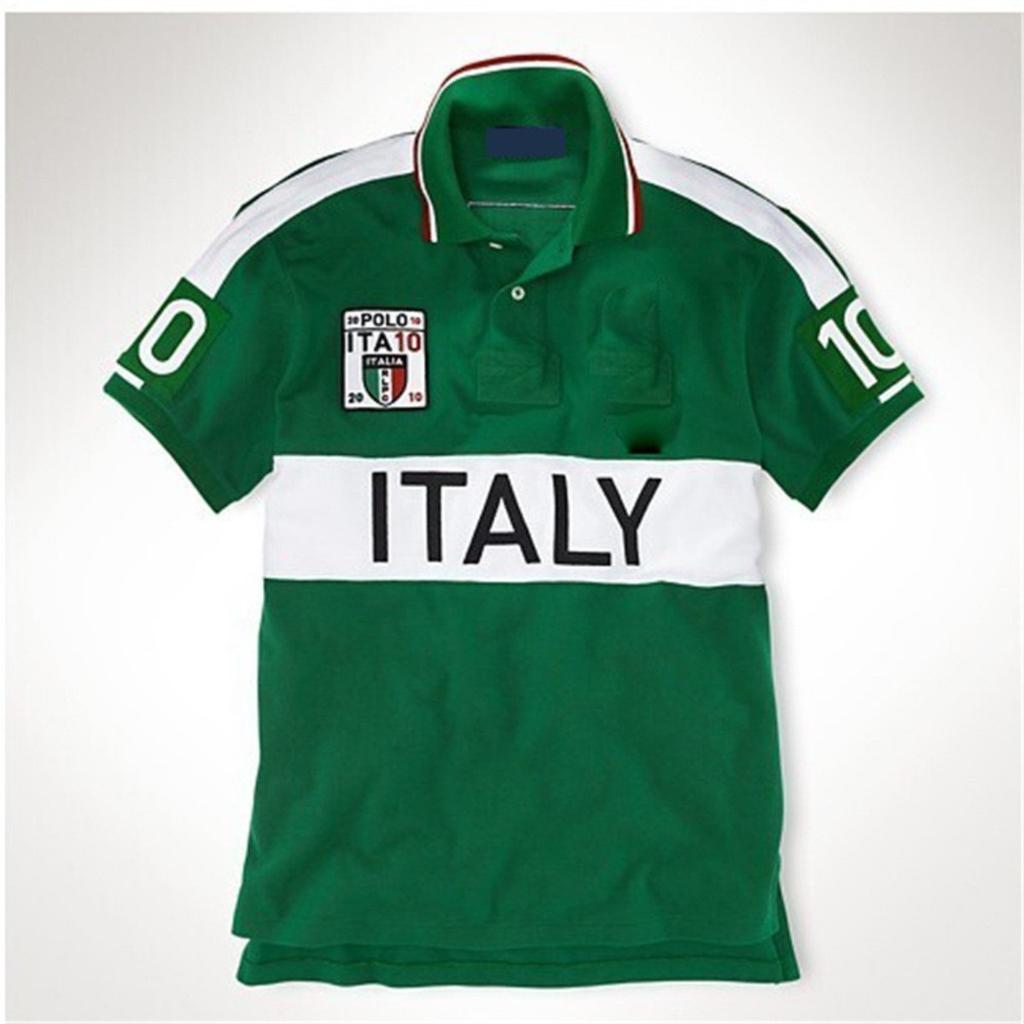 STREETRICH Polo da Uomo Ricamate a Maniche Corte T-shirt per Tempo Libero e Sport