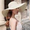 Beach straw hat children summer seaside travel big brim sun protection shade vacation versatile big edge cool hat sun hat