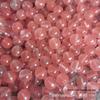 Ice Jade Strawberry Crystal and Watermelon Crystal Round Beads for DIY Bracelets and Necklaces