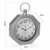 Horloge Murale - Versa - Métal - 28 X 8 X 38.5 Cm - Design Contemporain - A Suspendre
