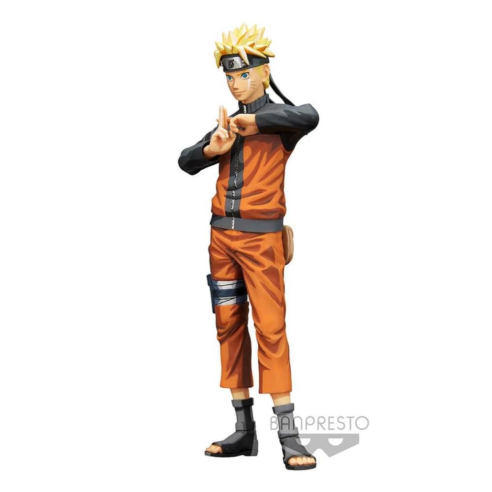 Banpresto Naruto Shippuden Uzumaki GRANDISTA Nero 2D Manga Dimensions