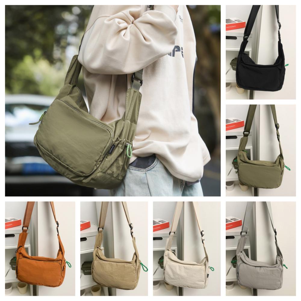 

Fitness Crossbody Bag Fashion Nylon Bag Trendy Sport Shoulder Bag Unisex хакі