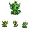 Green Dinosaur Whimsical Christmas Car Pendant And Home Decor For Styling Festive