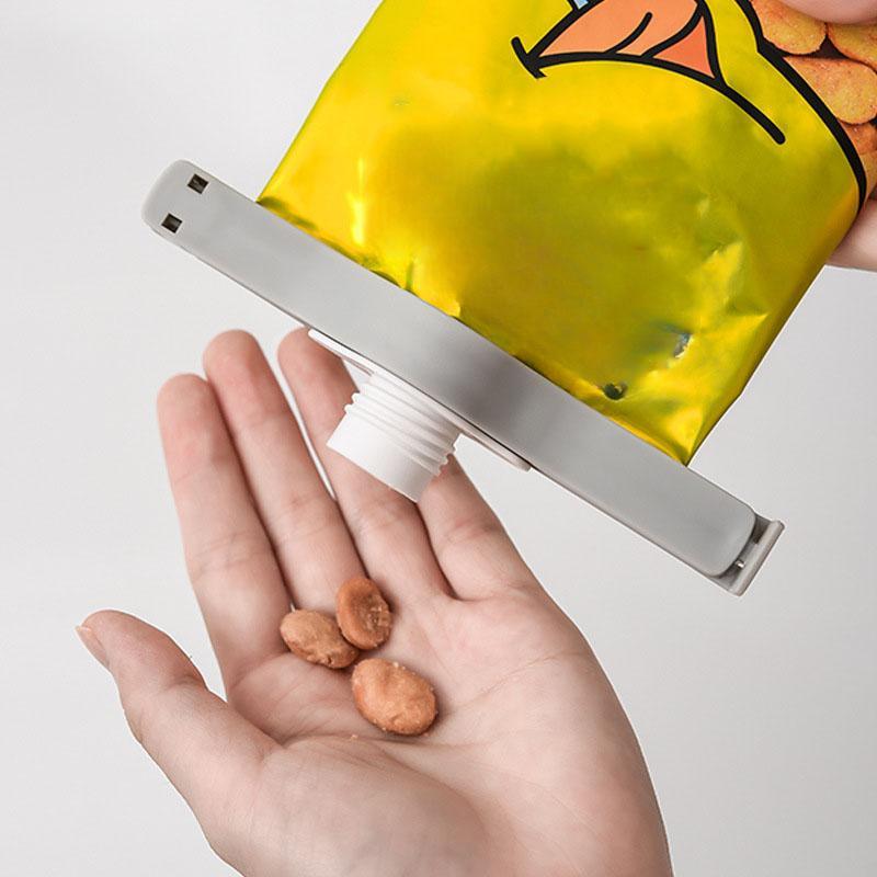 10 Stück Schraubverschluss Verschlussclip Gewürzbeutel Milchpulver Salzbeutel Verschlussclip Lebensmittelkonservierungsclip Gadget chen Zubehör