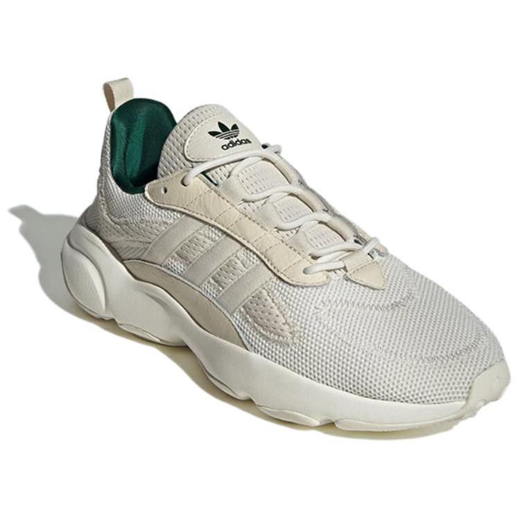 Adidas Originals Haiwee Round Toe Comfortable Breathable Low Top Lifestyle Casual Shoes Unisex Casual Shoes White ID0553