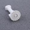 2 Set 39x39mm Toilet Seat Screws Plastic Long Lasting Easy to Use Fixing Hardware