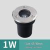 Low Voltage 12V-24V Outdoor LED In-Ground Light: Waterproof, Stainless Steel for Parks and Courtyards