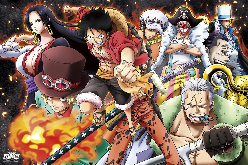 ENSKY 1000-Piece Jigsaw Puzzle "ONE PIECE STAMPEDE" (50x75cm)