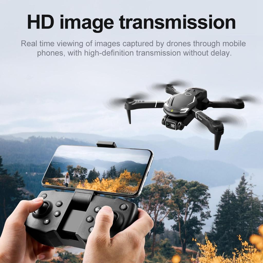 Dron s 4K HD duální kamerou pro začátečníky, s bezhlavým režimem, WIFI RC dron, skvělé vánoční dárky pro dospělé a děti