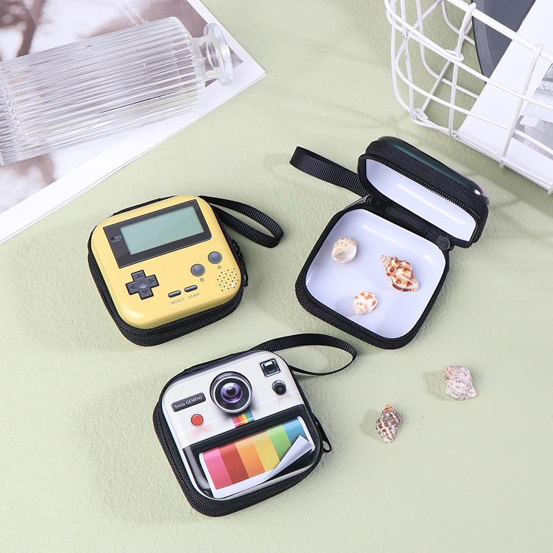 1 Pc Cute Student Coin Purse Retro Musical Instruments Design Wallet Holder For Girls Portable Cute Small Storage Box