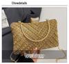 Exquisite Rhinestone Embellished Evening Handbag - Women's 2026 Summer Single Shoulder Chain Crossbody Bag