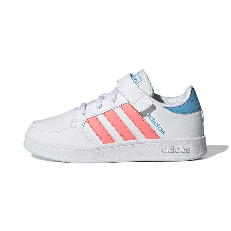 Adidas Neo Breaknet Casual Low Top Kids Skate Shoes Kids Sneakers White Blue Pink GY6016
