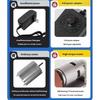 652F Desktop Grinder 100W Power Stepless Variable Speed for Wood Carving DIY Projects