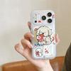 Red Apple Dog Magnetic Stickers for iPhone 17/16 Pro Max/15 Pro Case