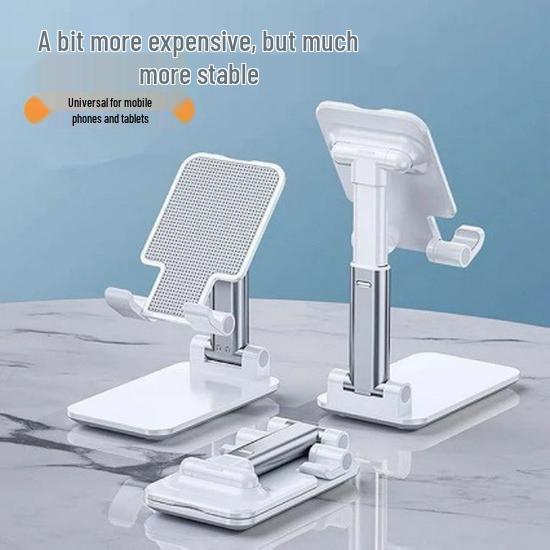 

Longze Universal Mobile & Tablet Stand - Desktop & Bedside Holder for Live Streaming and Hands-Free Use чорний