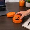 Stress Relief Gadget 1/4/5Pcs Halloween Dumpling Squeeze Toy with Steamer Box, Cartoon Glitter Steamed Bun Box Toy, Ball Fidget for Home Office Party