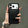 3D Luggage Aluminum Alloy Grid Phone Case for IPhone 18 Pro Max 17 Pro Max for Rimowa Shockproof Anti Scratch Protective Cover