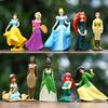 Disney Princesses Figurines Set of 10 Toys Disney 4-8 Cm