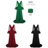 Medieval Victorian Costume Dress With Comfortable Linen Material For Costume Parties